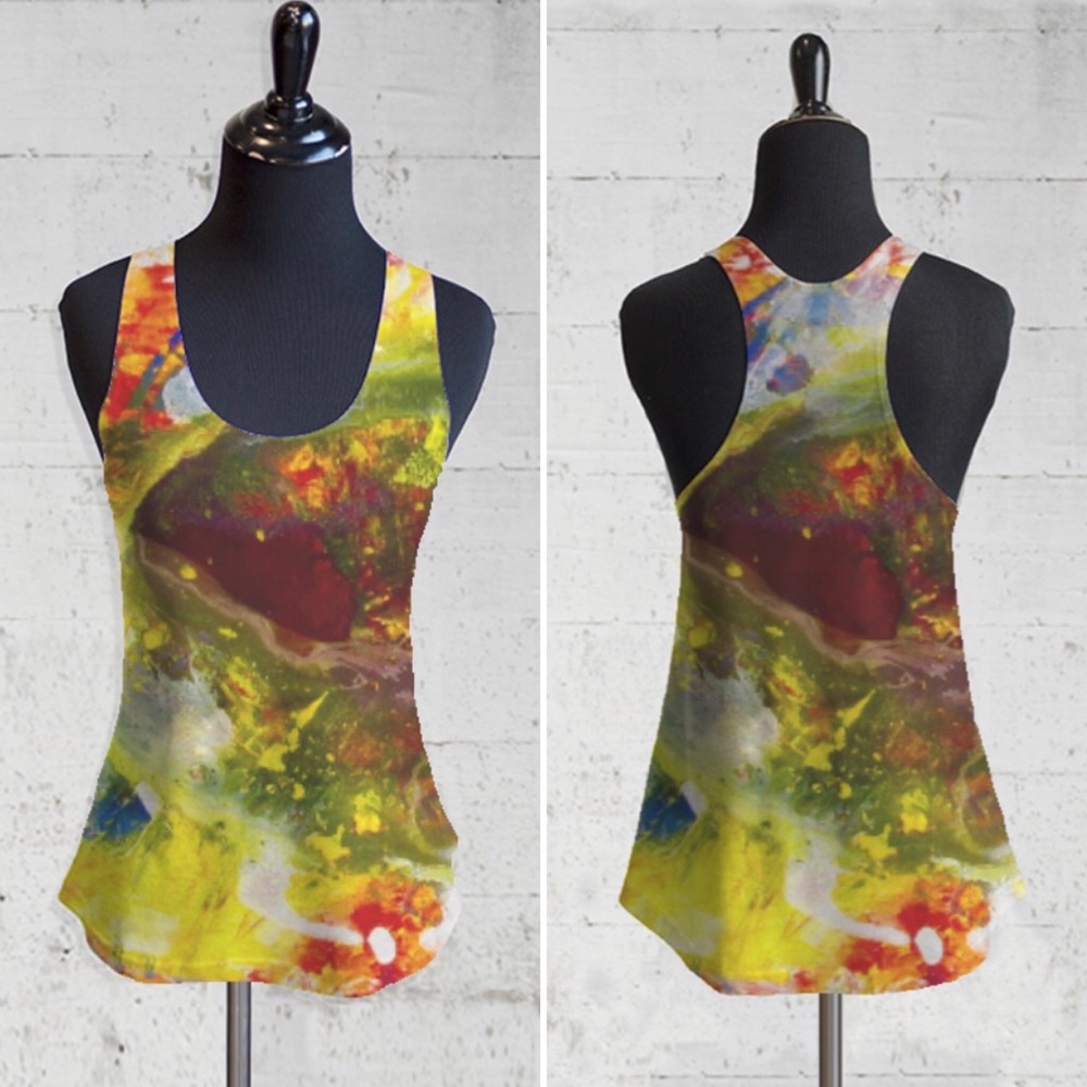Racerback Tank Top – Rare VIDA × Noora Elkoussy Collaboration